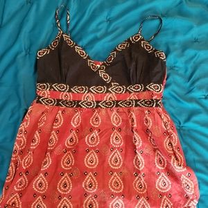 Anokhi wood block print top